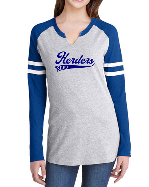 Women's Vintage Long Sleeve T-Shirt Classic Design 3