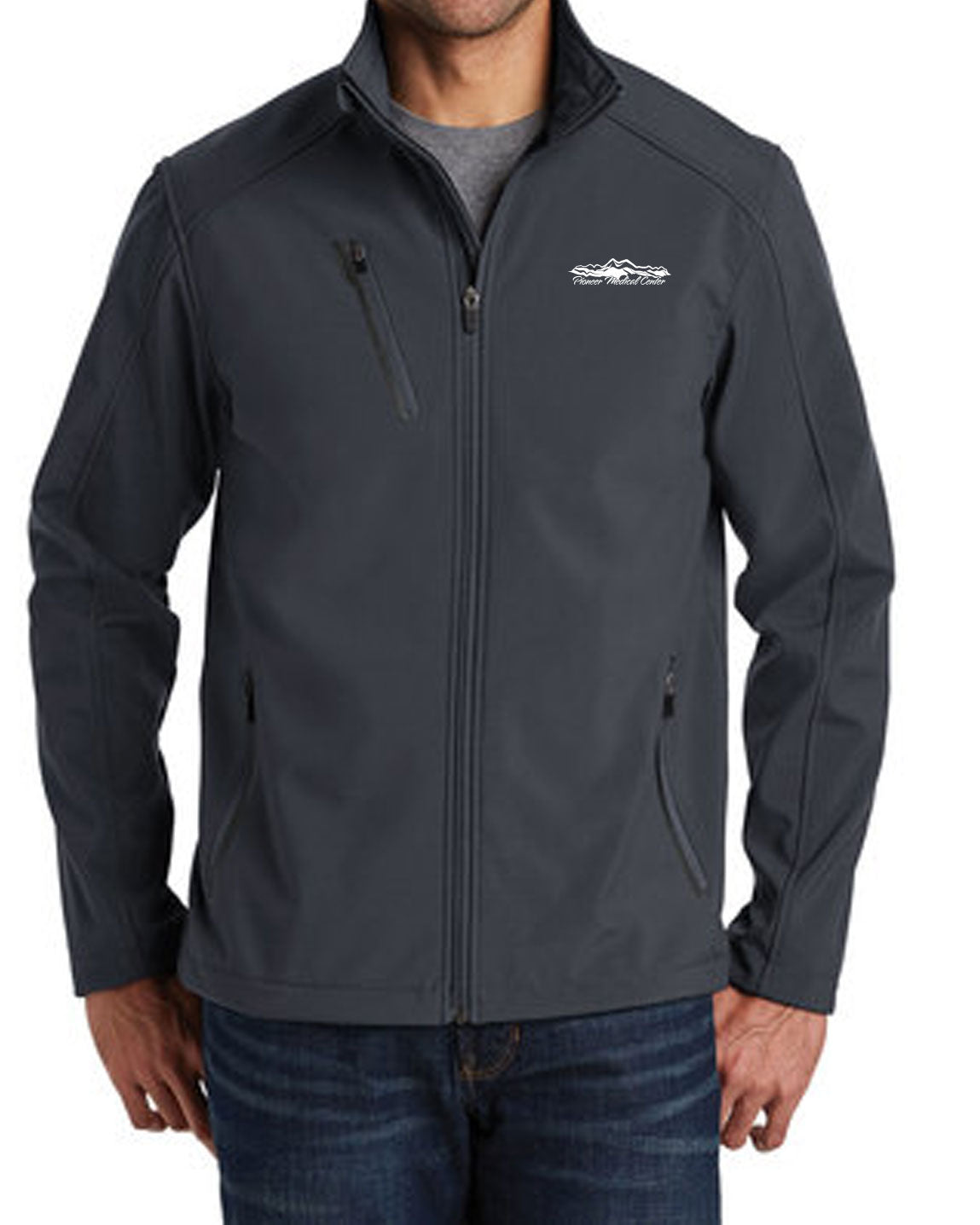 Battleship Grey Soft Shell Jacket