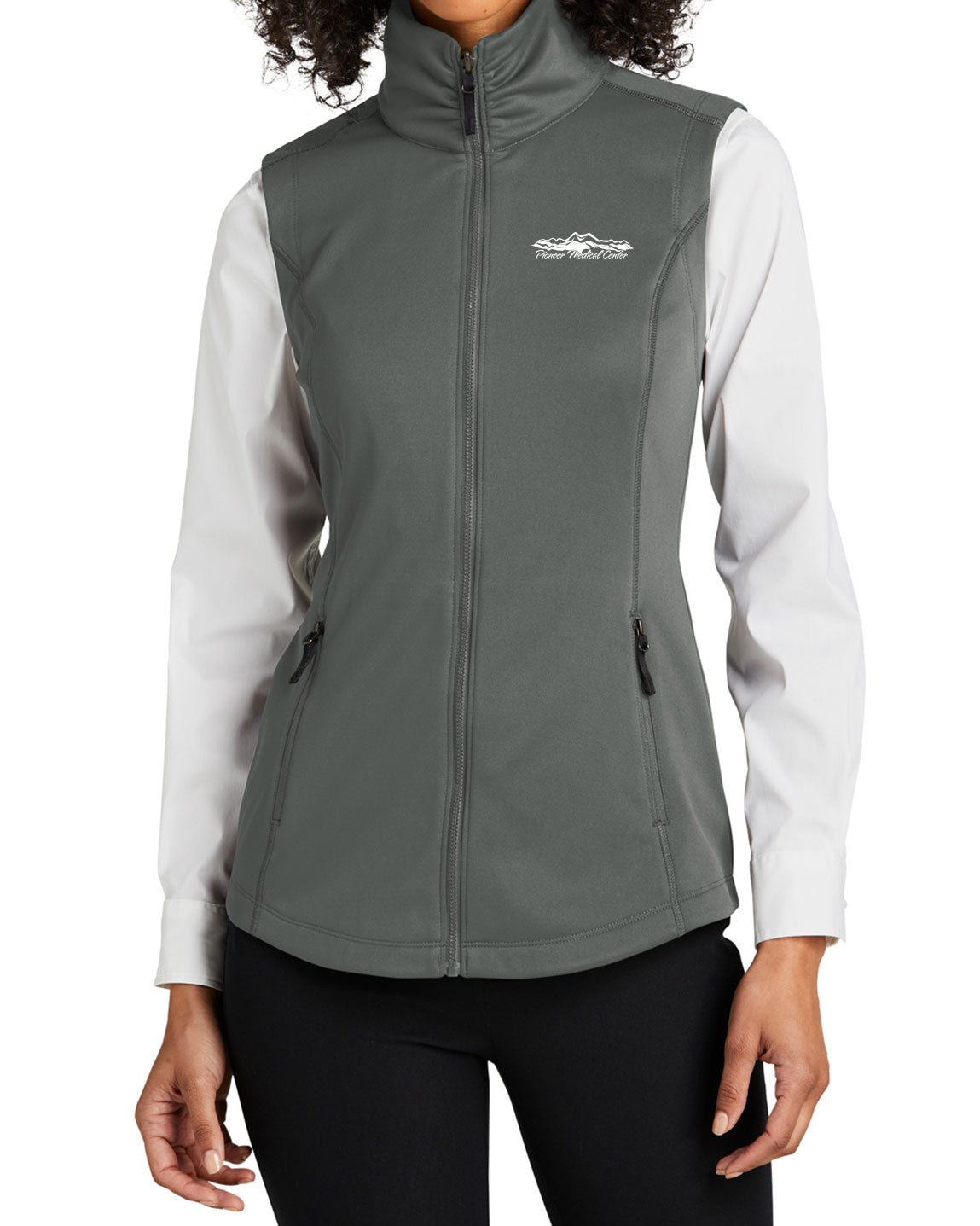 Graphite Grey Ladies' Fleece Vest