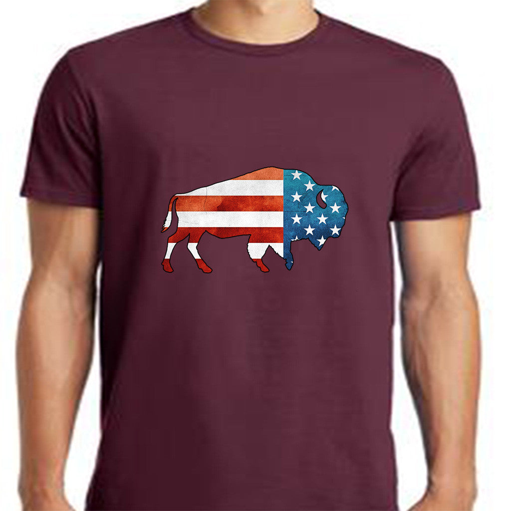 USA Bison T-Shirt