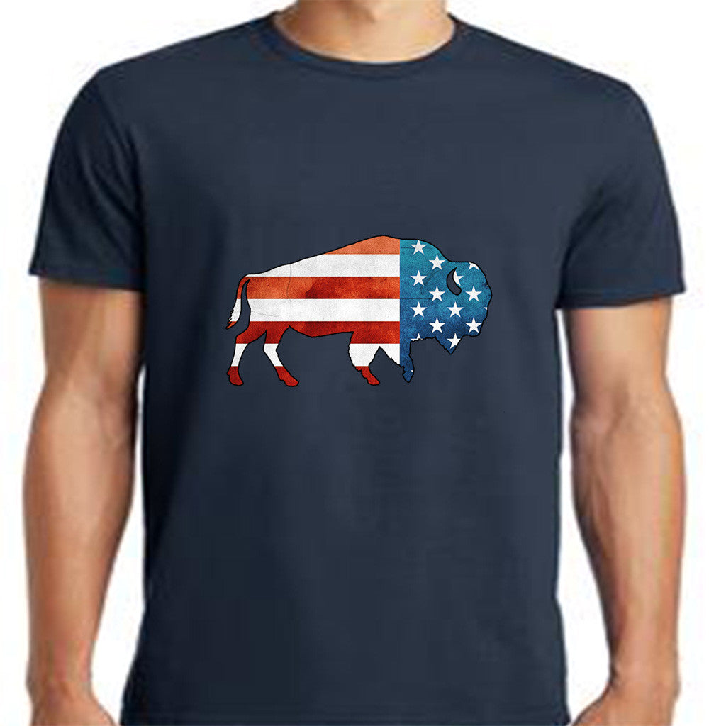 USA Bison T-Shirt