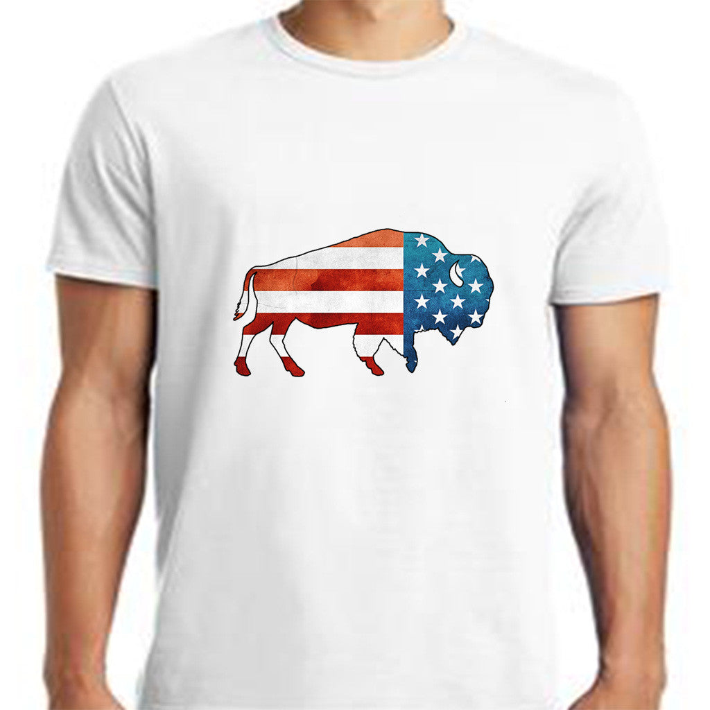 USA Bison T-Shirt