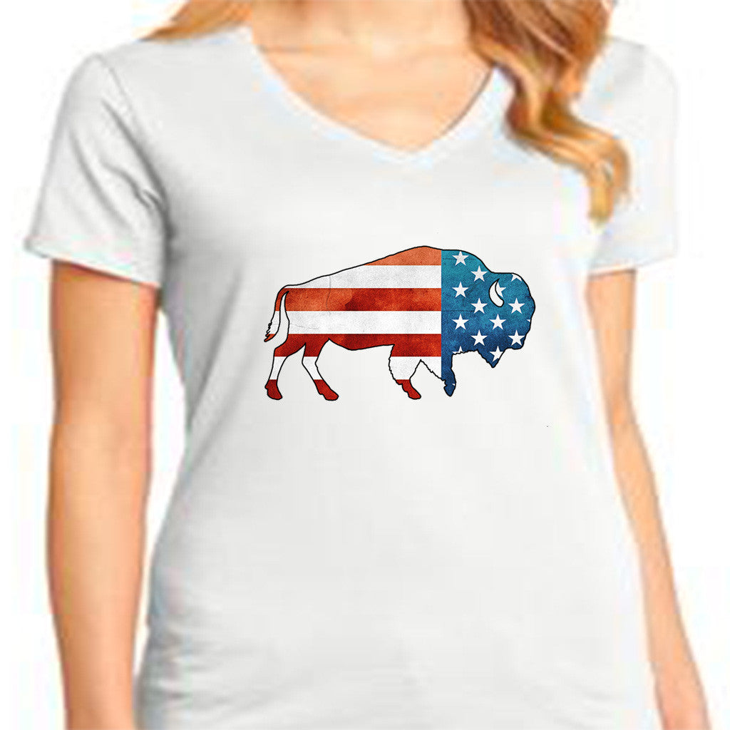 USA Bison T-Shirt