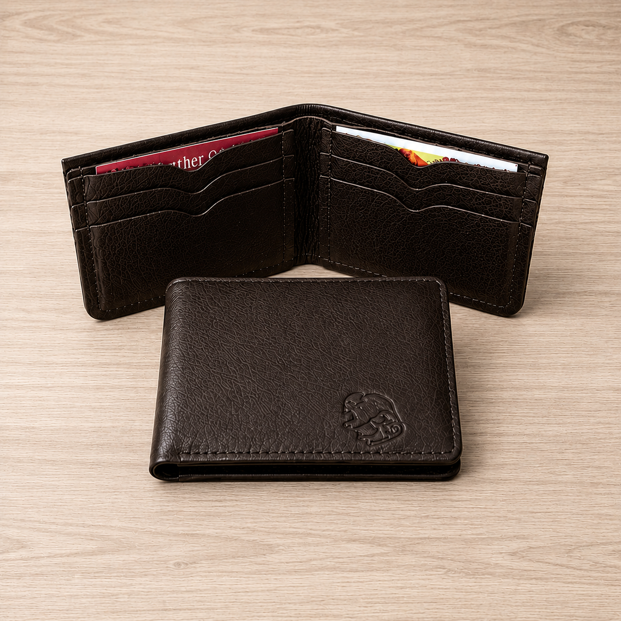 6-Pocket Bifold Wallet