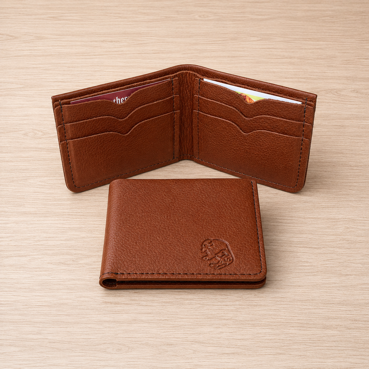 6-Pocket Bifold Wallet