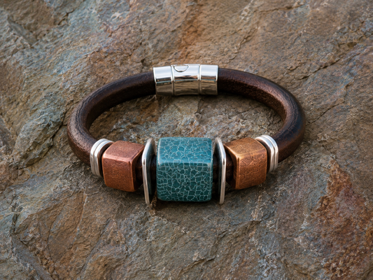 Copper Rose Bracelet