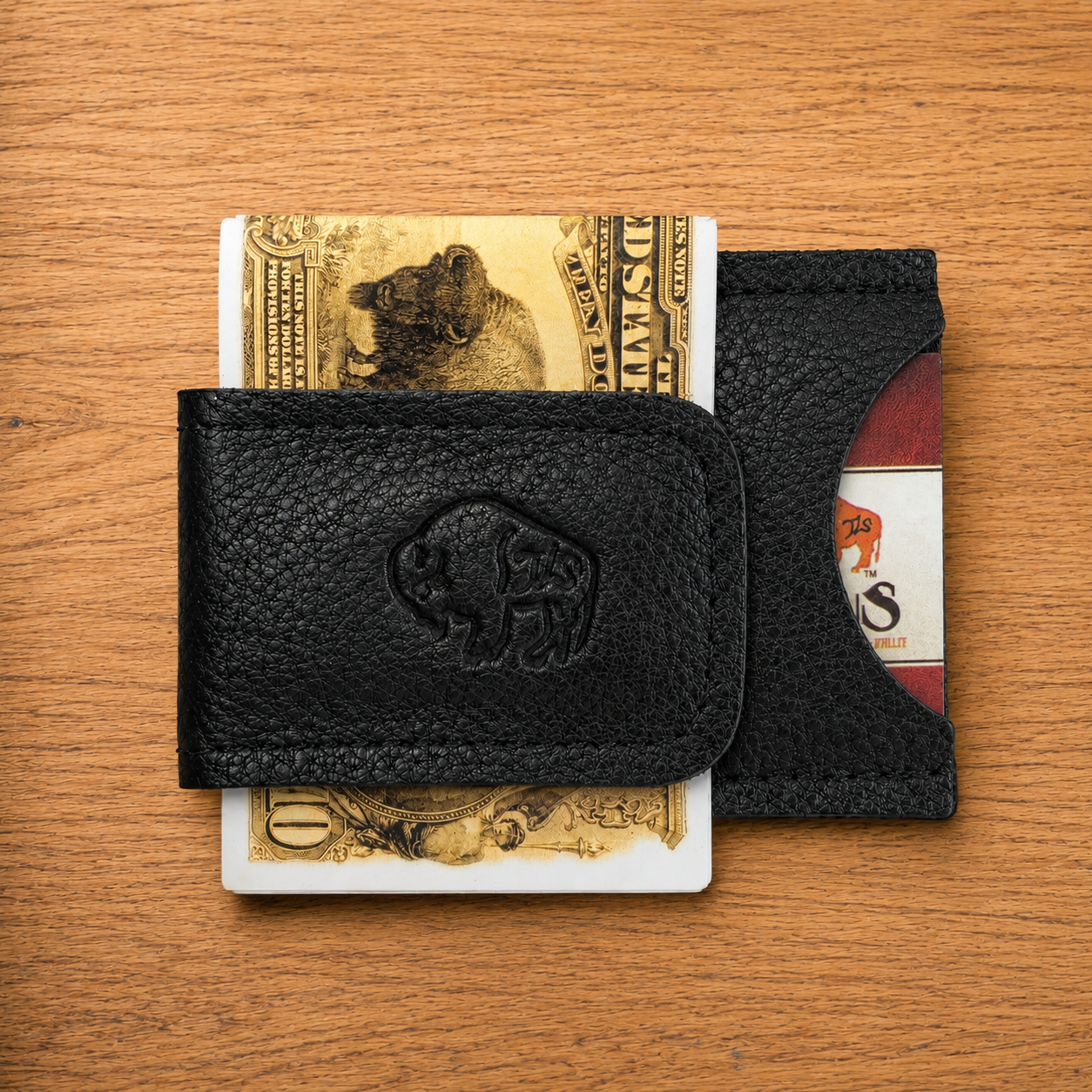 Card Case With Magnetic Money Clip