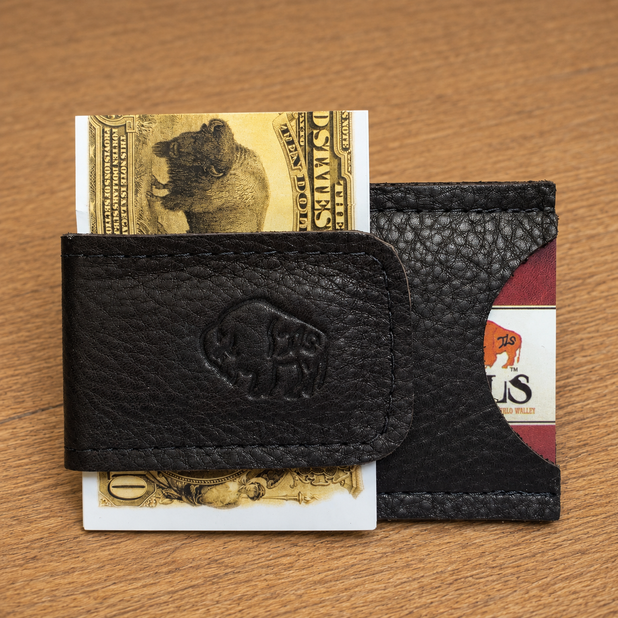 Card Case With Magnetic Money Clip
