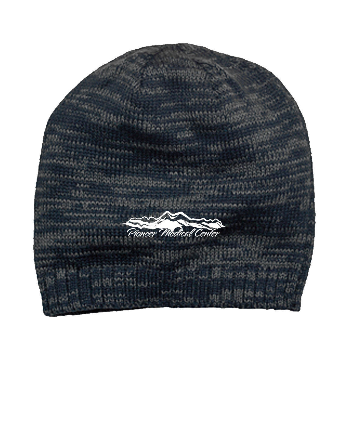 Navy/Charcoal Space-Dyed Beanie